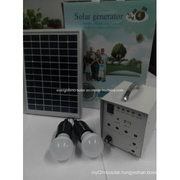 Portable Mini Solar Panel Home System Lighting